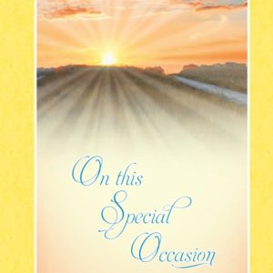 Special Occasion Joyful Blessings card