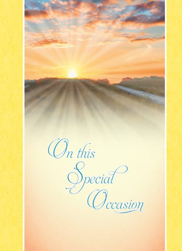 Special Occasion Joyful Blessings card