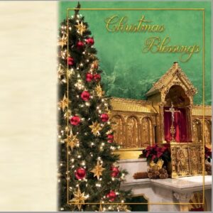 Christmas Blessings St. Francis Church Card
