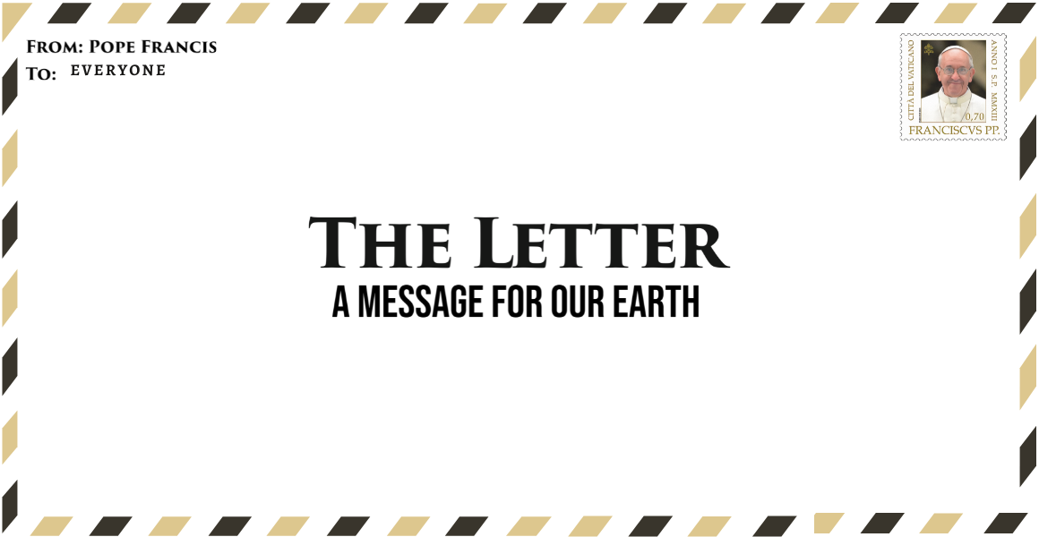 The Letter A message for our earth