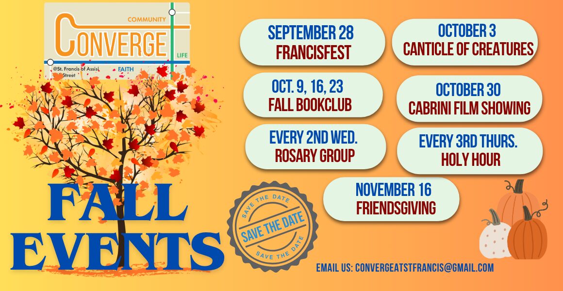 Converge Ministry 2025 Fall Events